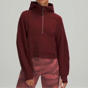 Scuba Oversized Half-Zip Hoodie XS/S